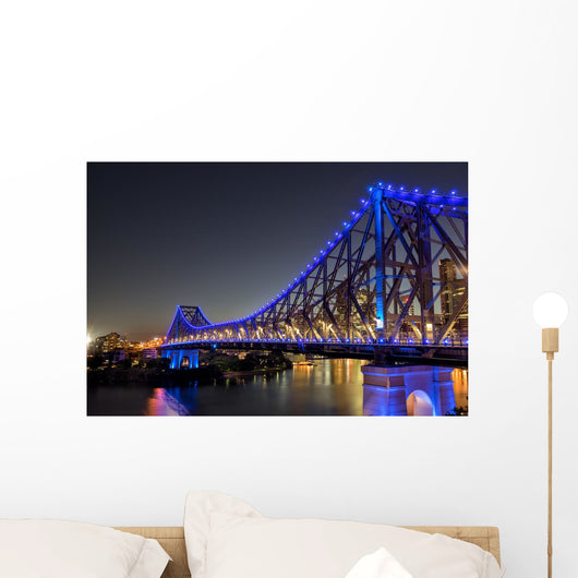 Story Bridge Crossing Brisbane Wall Decal