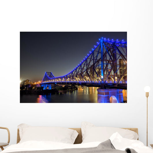 Story Bridge Crossing Brisbane Wall Decal