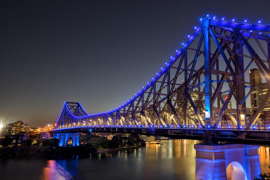 Story Bridge Crossing Brisbane Wall Decal