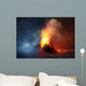 Volcano Eruption Large Volcano Wall Decal