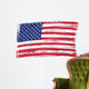 Grunge USA Flag Wall Decal