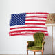 Grunge USA Flag Wall Decal