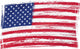 Grunge USA Flag Wall Decal
