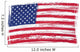 Grunge USA Flag Wall Decal