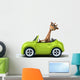 Fun Giraffe Wall Decal