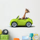 Fun Giraffe Wall Decal