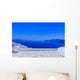 Greek Scene Oia Blue Wall Decal