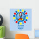 Autism Awareness Month Design Wall Decal