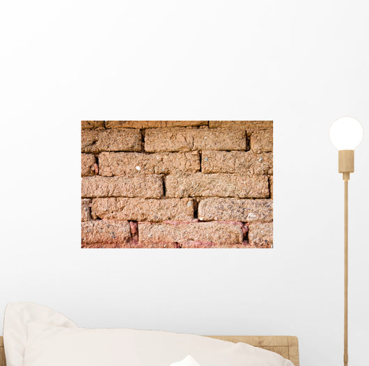Mud Bricks Are Made Wall Decal