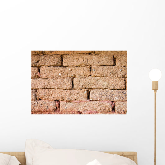 Mud Bricks Are Made Wall Decal