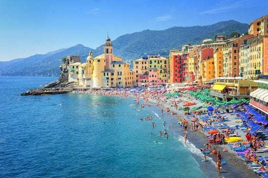 Camogli Italy Sandy Beach Wall Decal