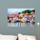 Colorful Basque Houses Port Wall Decal