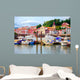 Colorful Basque Houses Port Wall Decal