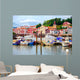Colorful Basque Houses Port Wall Decal