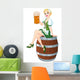 Oktoberfest Girl Wall Decal