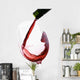 Red Wine Pouring into Wall Decal