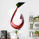 Red Wine Pouring into Wall Decal
