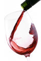 Red Wine Pouring into Wall Decal