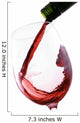 Red Wine Pouring into Wall Decal