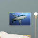 Slivertip Shark Wall Decal Design 2