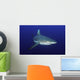 Grey Polynesian Shark Wall Decal