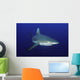 Grey Polynesian Shark Wall Decal