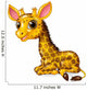 Cartoon Funny Baby Giraffe Wall Decal