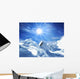 Snow-covered High Mountain Wall Decal