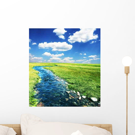 Blue Creek Wall Decal