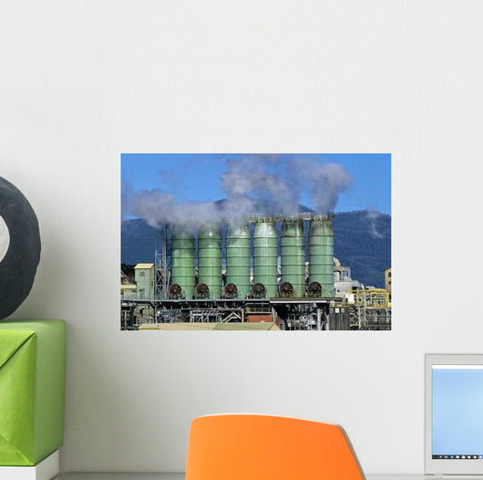Industrial Site Wall Decal Design 2