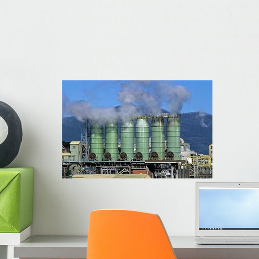 Industrial Site Wall Decal Design 2