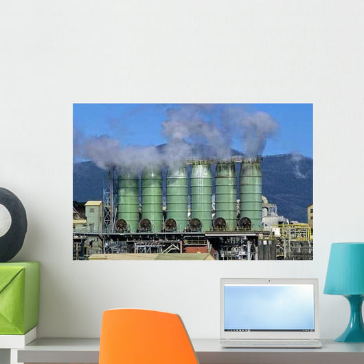 Industrial Site Wall Decal Design 2