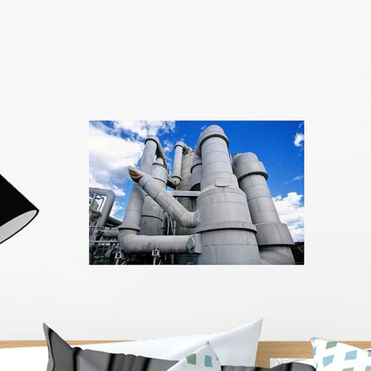 Industrial Site Wall Decal Design 1