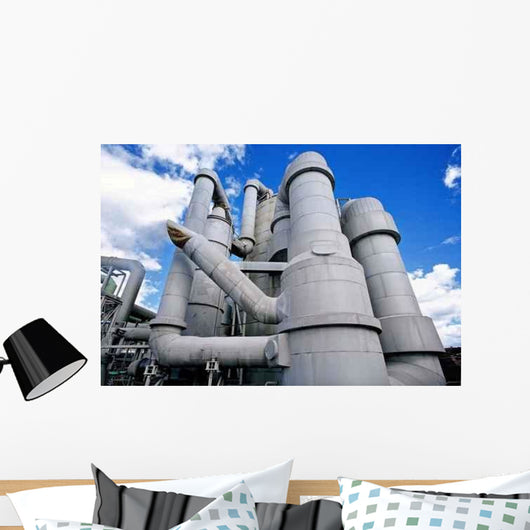 Industrial Site Wall Decal Design 1