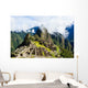 Misty Clouds over Machu Wall Decal