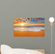 Colorful Ocean Beach Sunrise Wall Decal Design 1