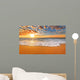 Colorful Ocean Beach Sunrise Wall Decal Design 1