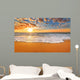 Colorful Ocean Beach Sunrise Wall Decal Design 1