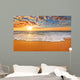 Colorful Ocean Beach Sunrise Wall Decal Design 1