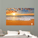 Colorful Ocean Beach Sunrise Wall Decal Design 1