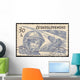 Yuri Gagarin Vintage Stamp 1961 Wall Mural