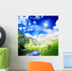 Beautiful Alpine Landscape Wall Decal
