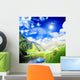 Beautiful Alpine Landscape Wall Decal