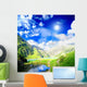 Beautiful Alpine Landscape Wall Decal
