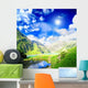 Beautiful Alpine Landscape Wall Decal