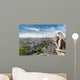 Gargoyle and Wide City Wall Decal