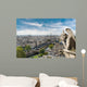 Gargoyle and Wide City Wall Decal