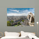 Gargoyle and Wide City Wall Decal