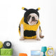 Dog Wear Bee Costume Wall Decal