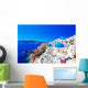 Oia Santorini Greek Island Wall Decal